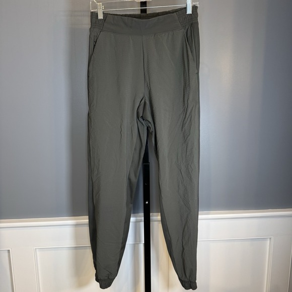 Athleta Pants - Athleta Textured Brooklyn Jogger Olive Green Pants Women Size 4‎